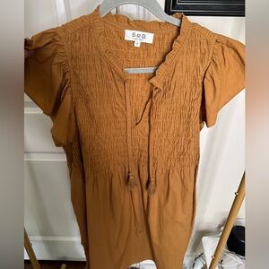 Sea New York Smocked Dress